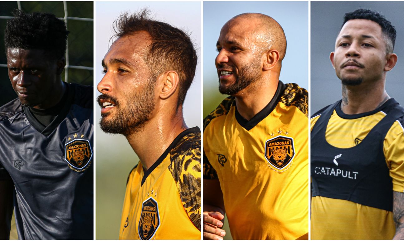 Amazonas FC anuncia quarteto de reforços para a temporada 2026
