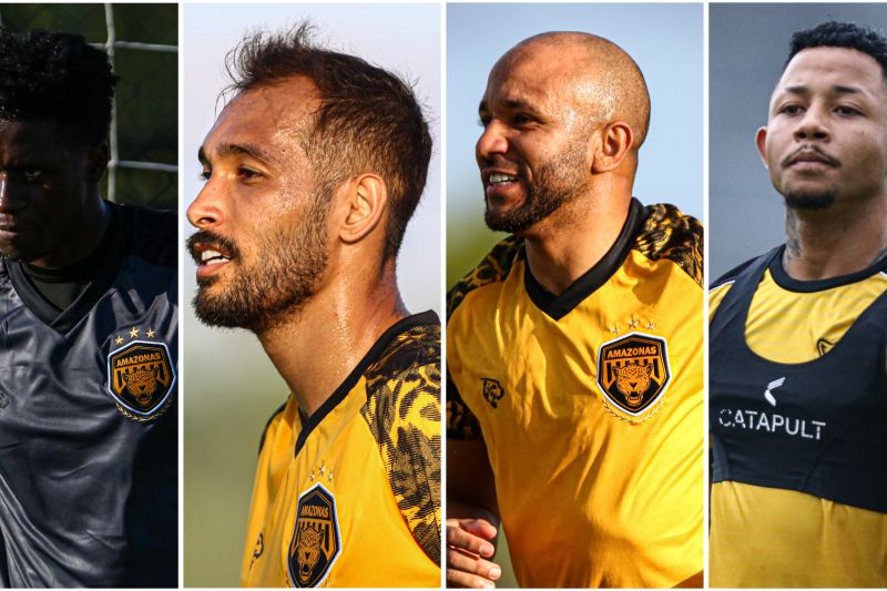 Amazonas FC anuncia quarteto de reforços para a temporada 2026